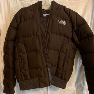 The North Face down jacket